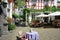 Typical Old Town Square in the Mosel Region of Germany