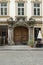 Typical old wooden door in Graz