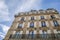 Typical parisian building, Paris Haussmann style architecture