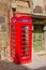 Typical phone booth, in Valletta