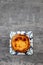 typical portugese egg tart pastel de nata