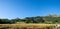 Typical Pyrenean landscape in the Aure valley. amazing view on the mountains