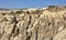 Typical rock formation in Cappadocia