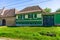 Typical rural landscape and rustic houses in Barcut -Bekokten, Transylvania, Romania, 2021