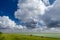 Typical sky in Holland; Cumulus clouds