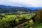 Typical Slovenian Countryside viewed from Radovljica Slovenia