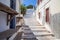 Typical small Greek alleys