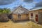 Typical stone houses in an African village on Wasini island. It is a small village in Kenya.