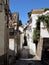 Typical street of the Albayzin-Granada -Andalusia