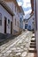 Typical street of Diamantina, Minas Gerais, Brazil