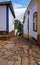 Typical street of the historical center in Tiradentes