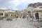 Typical street in Sasso Caveoso of Matera