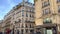 Typical street views with the exclusive mansions in Paris - CITY OF PARIS, FRANCE - SEPTEMBER 05, 2023