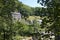 Typical traditional houses in Calder Valley in Yorkshire