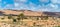 Typical Tunisian landscape at Ksar Ouled Soltane near Tataouine