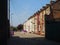 Typical urban terraced housing in English city