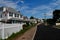 Typical Victorian houses in Onset, Wareham, Buzzards Bay, Massachusetts.