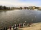 A typical view of the bend of the Vistula river in free time