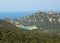 typical view of Corsica an Island in Mediterranea Sea