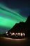 Typical view from Lofoten, Light-Painting \\\