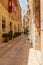 A typical view on Valetta, the capital of Malta and a UNESCO world heritage site in the Mediterranean Sea