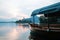 Typical wooden boat, in slovenian call `Pletna`