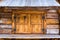 A typical wooden farmhouse window