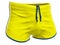 Typical yellow swim trunks