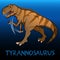 Tyrannosaurus cute character dinosaurs