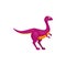 Tyrannosaurus dino t-rex isolated extinct dinosaur