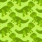 Tyrannosaurus isometric texture. Dinosaur seamless pattern. Prehistoric monster with teeth. Ancient reptile of Jurassic period. T