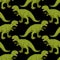 Tyrannosaurus seamless pattern.