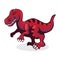 tyranosaurus Rex Vector Illustration Mascot