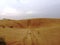 Tyre marks in the Thar desert, Jaisalmer