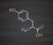 Tyrosine (l-tyrosine, Tyr, Y) amino acid molecule