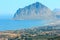 Tyrrhenian coastline from Erice, Sicily, Italy