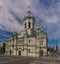 TYUMEN, RUSSIA - JULY 6, 2018: Church of the Saviour Spasskaya Tserkov in Tyumen, Russ