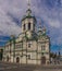 TYUMEN, RUSSIA - JULY 6, 2018: Church of the Saviour Spasskaya Tserkov in Tyumen, Russ