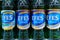 Tyumen, Russia-may 17, 2020: Efes Pilsener bottles, sale of alcoholic beverages in a hypermarket