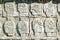 Tzompantli - Wall of Skulls, Chichen Itza