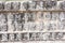 Tzompantli - The Wall of Skulls in Chichen Itza