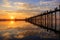 U-Bein Bridge in Mandalay, Myanmar