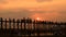 U Bein Bridge Sunset