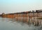 U-Bein teak bridge in Mandalay, Myanmar