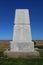 U.S. Army Memorial on Last Stand Hill at Little Bighorn Battlefi