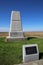 U.S. Army Memorial on Last Stand Hill at Little Bighorn Battlefield