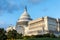 The U.S. Capitol Building during the Dome Restoration Project