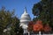 U.S. Capitol Building Viewed from the East on a Bright, Clear Day in Autumn