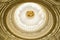 U.S. Capitol Rotunda ceiling in Washington D.C. with filter effect