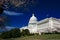 U.S. Capitol on a sunny spring